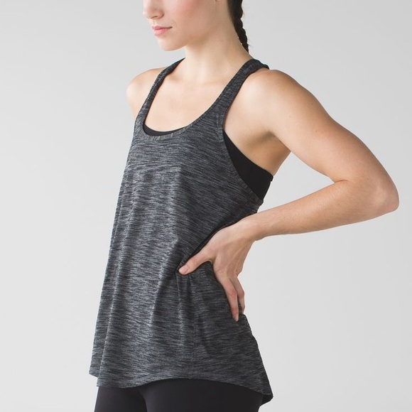 Lululemon Gray Racerback Tank - Picture 6 of 6